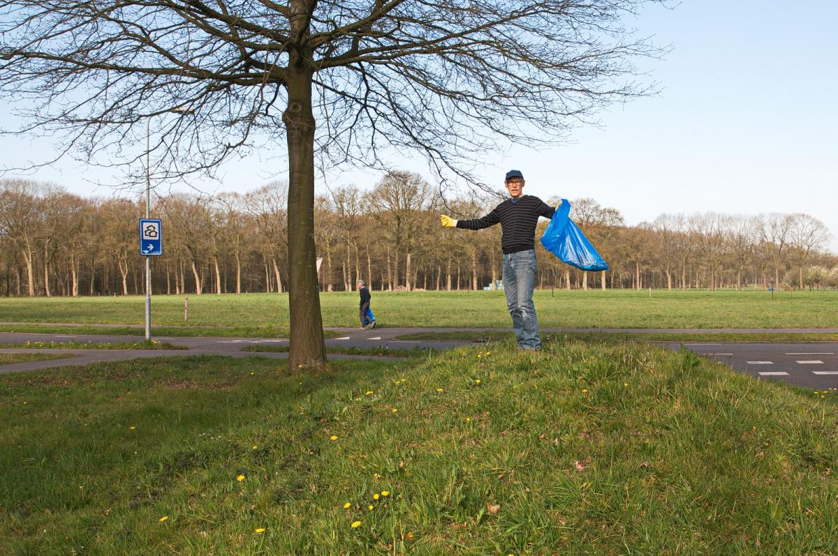 zwerfvuil wandeling 1
